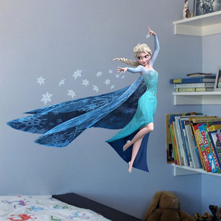 Frozen Elsa Removable Vinyl Wall Decal Stickers by HorizonImage