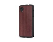 Google Nexus 5 #WoodBack Real Wood Case - Purpleheart (FREE and Fast Delivery)