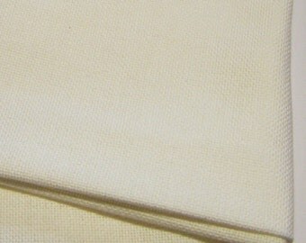 28 count white evenweave fabric. Cut Piece 37.5 x 45 cm. Cross Stitch Fabric. Use for embroidery and cross stitch designs. 28 count fabric.