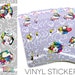 Acrylicana Girl Vinyl Sticker Sheet