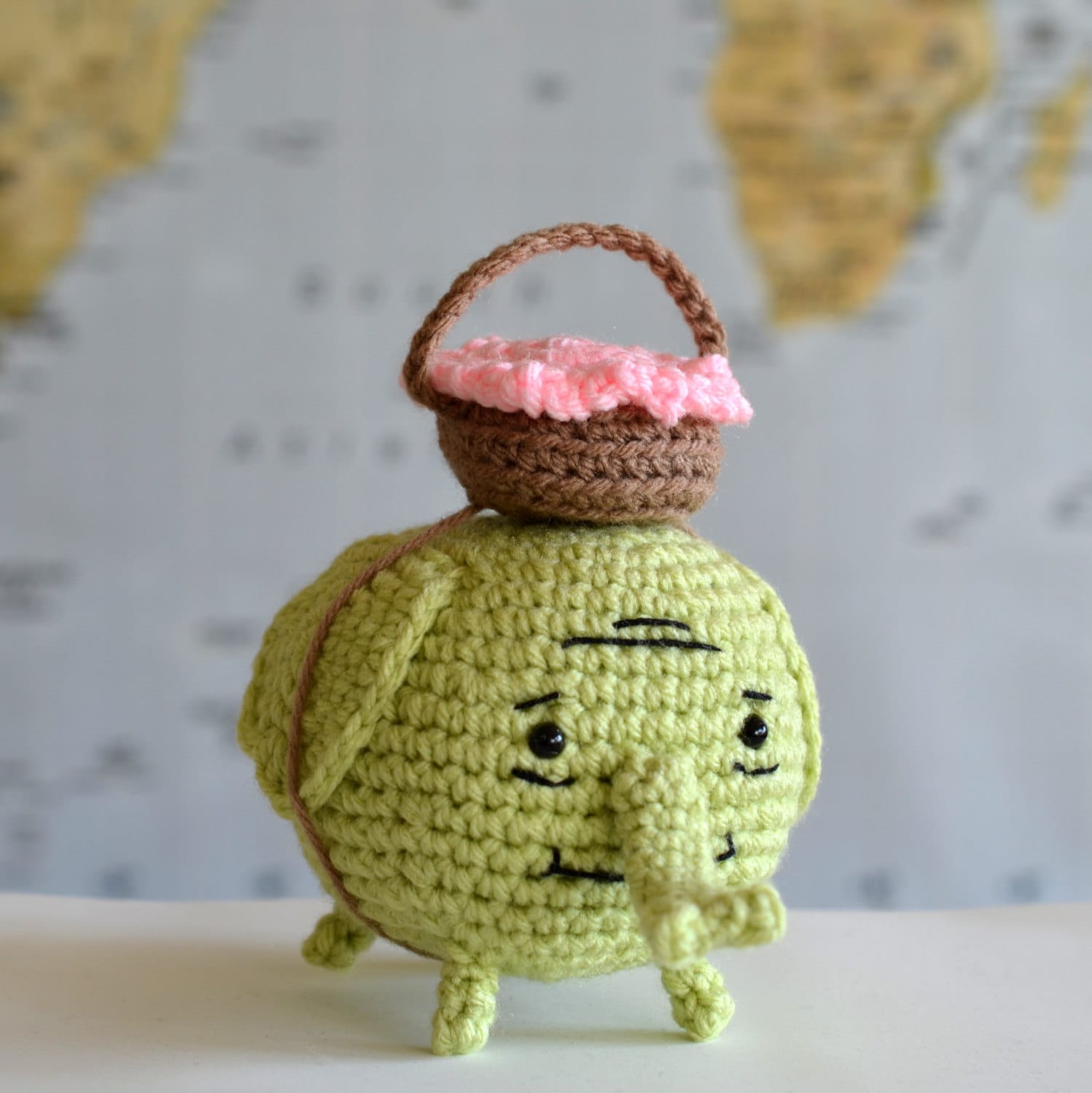 Adventure Time Tree Trunks Elephant Amigurumi Crochet PDF