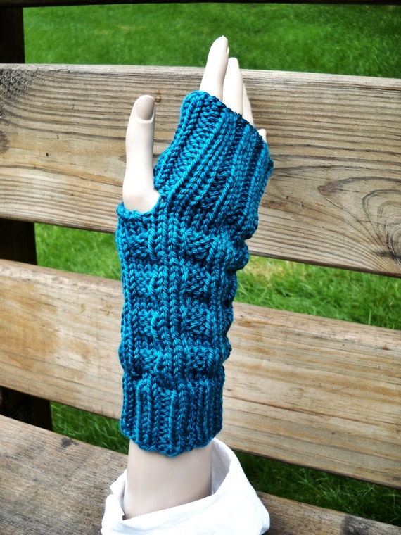 Fingerless Gloves with no fingers fingerless mitts by Funtific