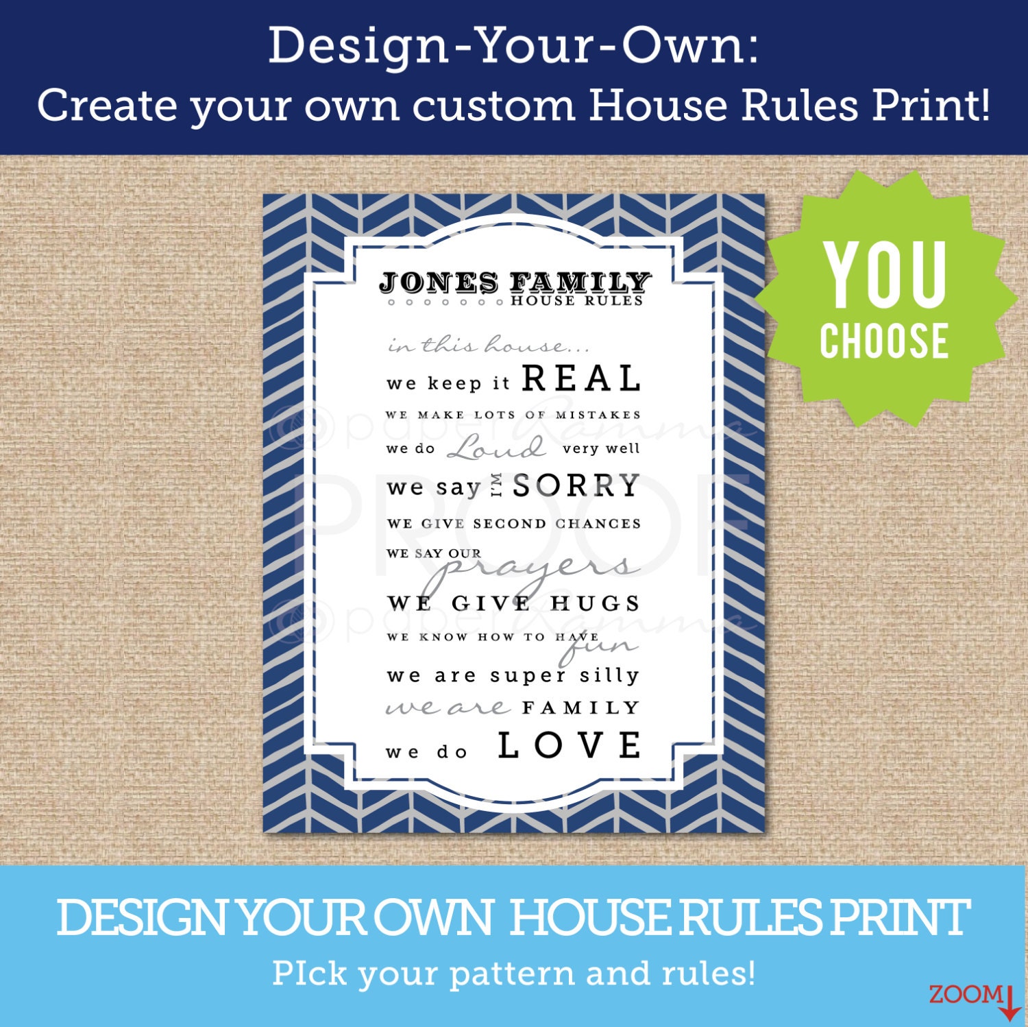 House Rules Design Your Home | design your own house rules personalized art printcustomize House Rules Design Your Home | design your own house rules personalized art printcustomize