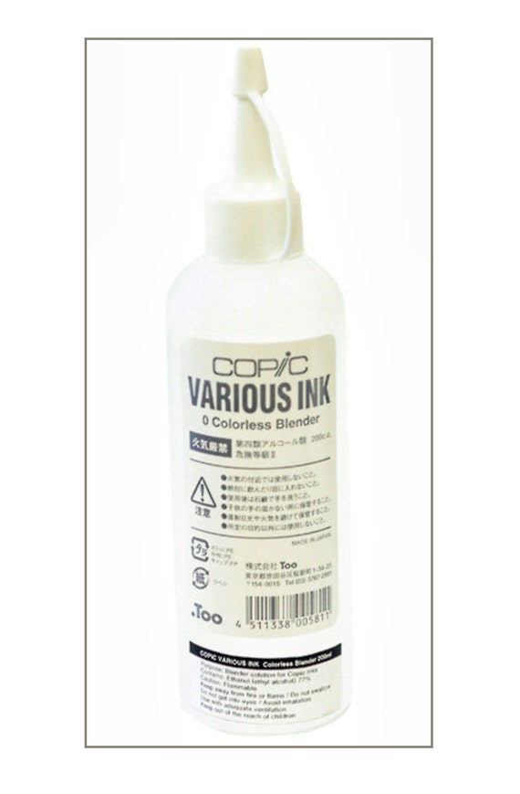 Copic Various Ink Colorless Blender Refill Large 200cc Bottle