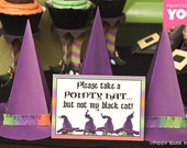 Witch's Hat Favor Box (Purple) : DIY Printable PDF - Instant Download Il_170x135
