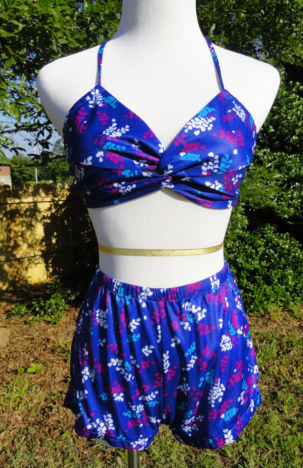 Vintage 1960's JC Penney Bikini Bathing Suit with Boy