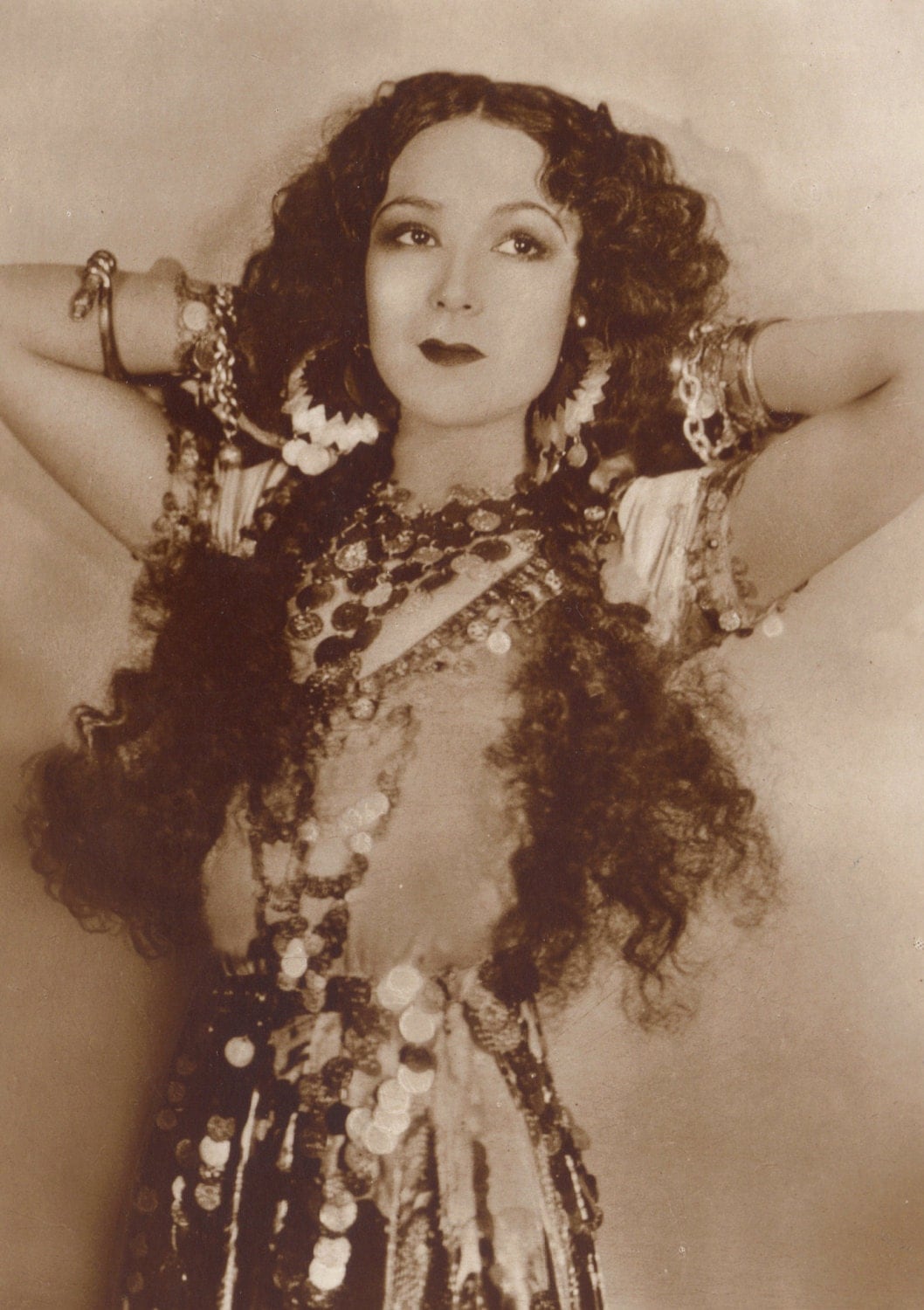 Red Poulaine's Musings: Dolores Del Rio Gypsy Princess, circa 1920s