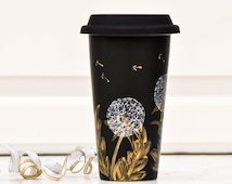 Image Result For Coffee Mug Planter Coffee Cup Or Ceramic Travel Mug With Lid By Helenrebeccaceramics il 214x170.636083246 amhu Coffee Mug Planter Coffee Cup Or Ceramic Travel Mug With Lid By Helenrebeccaceramics