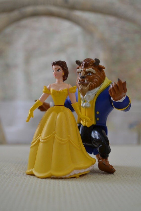 1991 Beauty and the Beast Burger King Toys