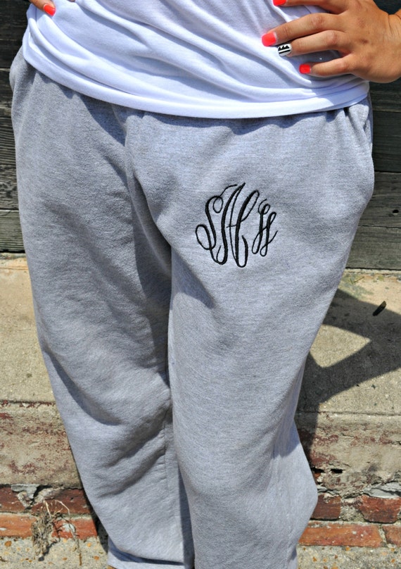 monogram sweatpants