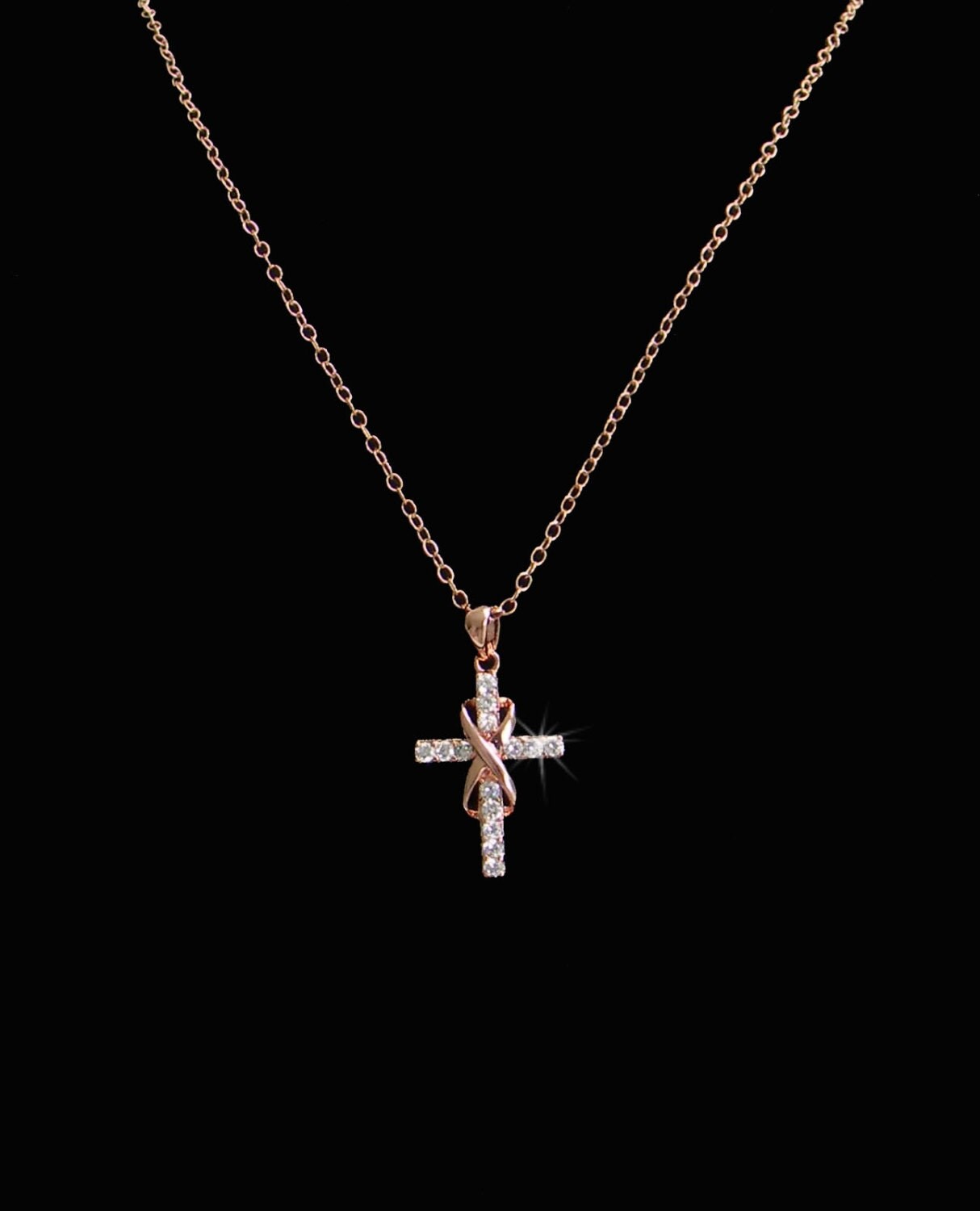 Rose gold cross necklace - Balinese Handcrafted Wide Silver Band Ring