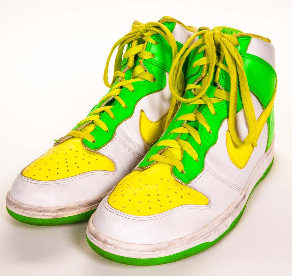 nike basketball green