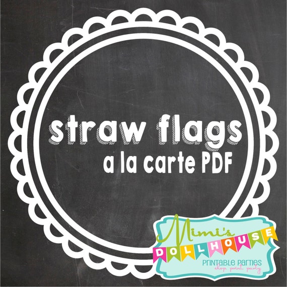 A la Carte Flags from any Mimi's Dollhouse Design PDF/JPEG Il_570xn