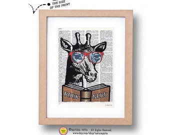 Popular items for nerdy art print on Etsy
