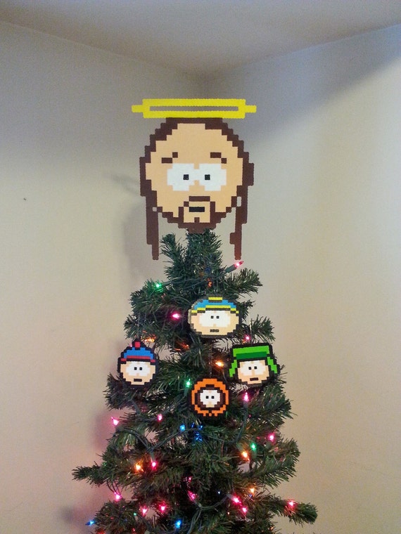 items similar to south park jesus perler bead christmas items similar to south park jesus perler bead christmas
