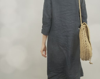 Linen Tunic Dress