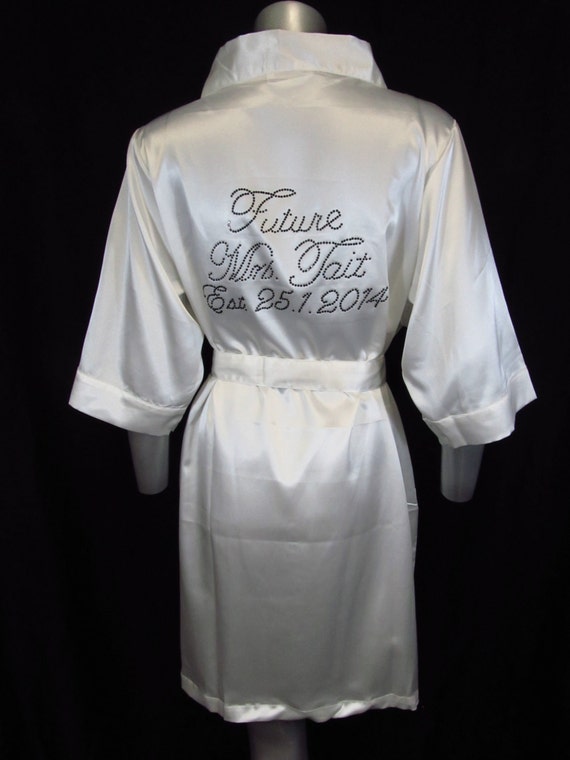 future mrs dressing gown