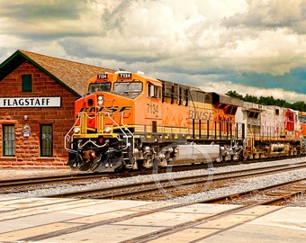 Train Photography, Train Photo, Railroad Art, Train Print, Kids Train Art, Train Art, Thomas The Train