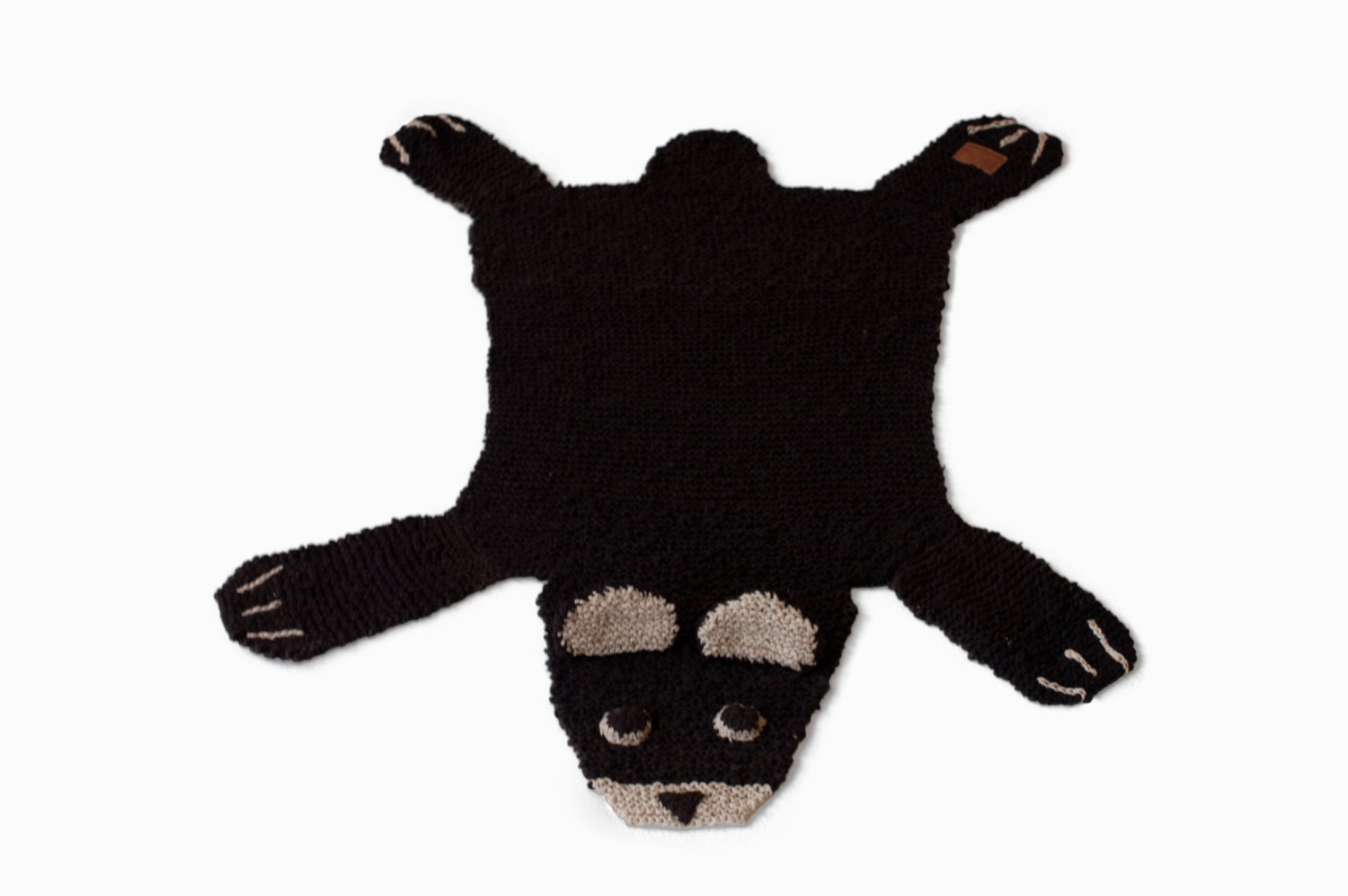 Bear rug Animal rug Kids rug Blanket Baby by MyOwnLittleIndian