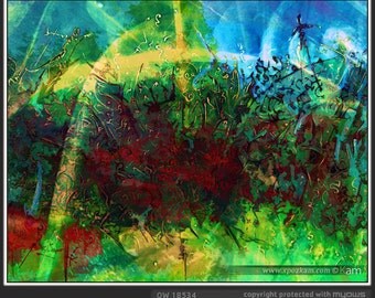 Reunion at the top - draw pigment (HDR) - 30 limited series