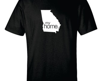 Georgia Home shirt tshirt tee shirts My Home State t shirt for men ...