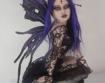 dark fairy figurine