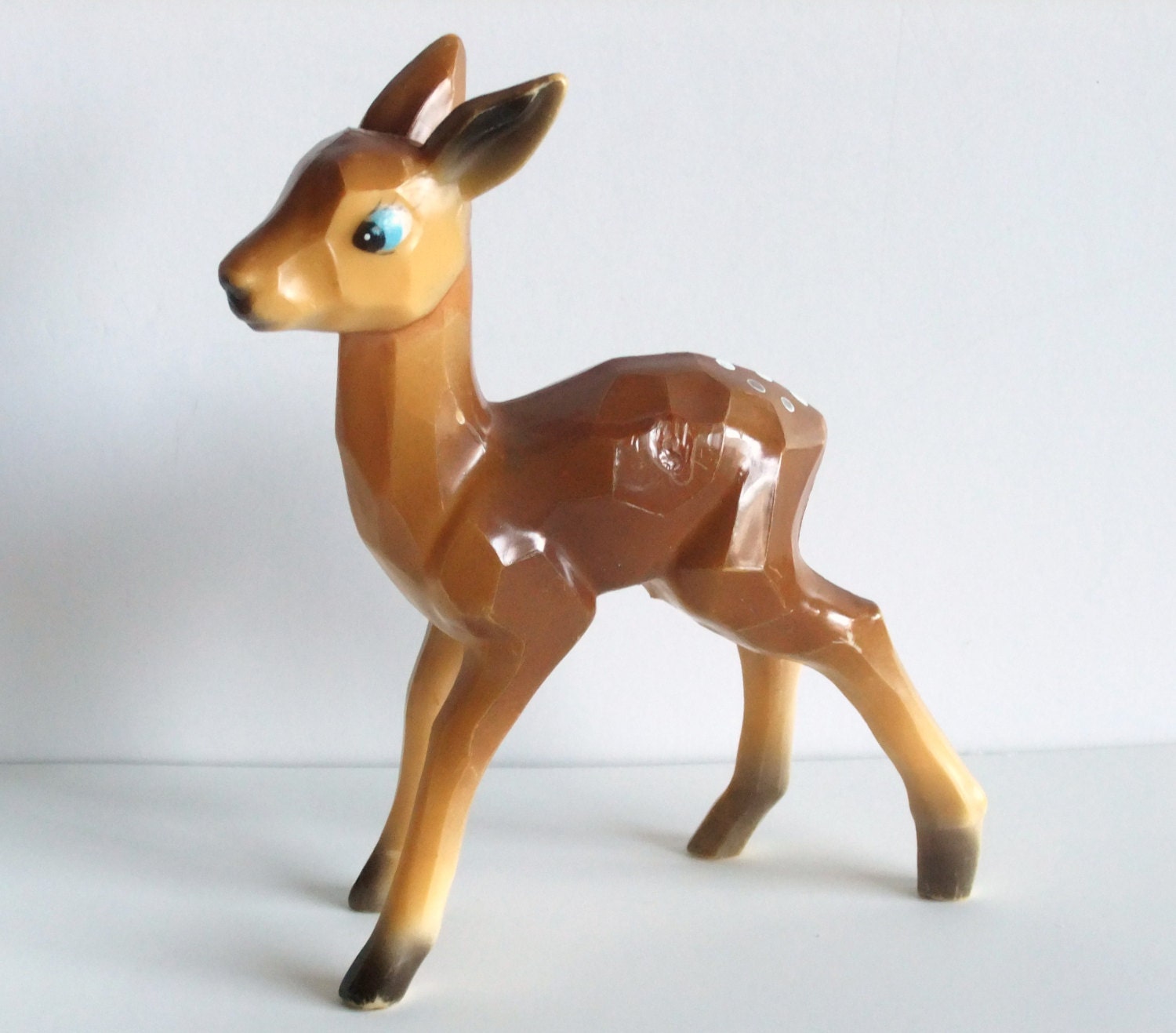 plastic deer figurine