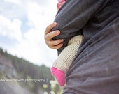 Chunky knit wool leg warmers, 100% Canadian Merino wool baby/toddler leg warmers.