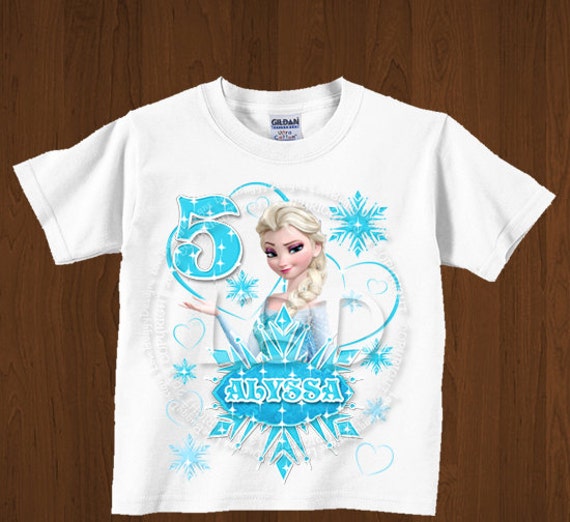 frozen birthday shirt ideas