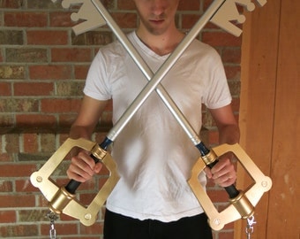 Wooden Keyblade Cosplay Prop inspired by Kingdom Hearts