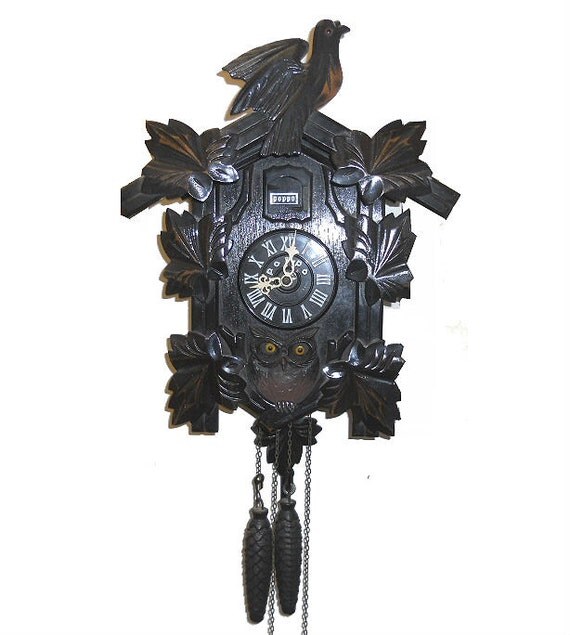 Items similar to Vintage Poppo Cuckoo Clock Made in Japan, Home Decor
