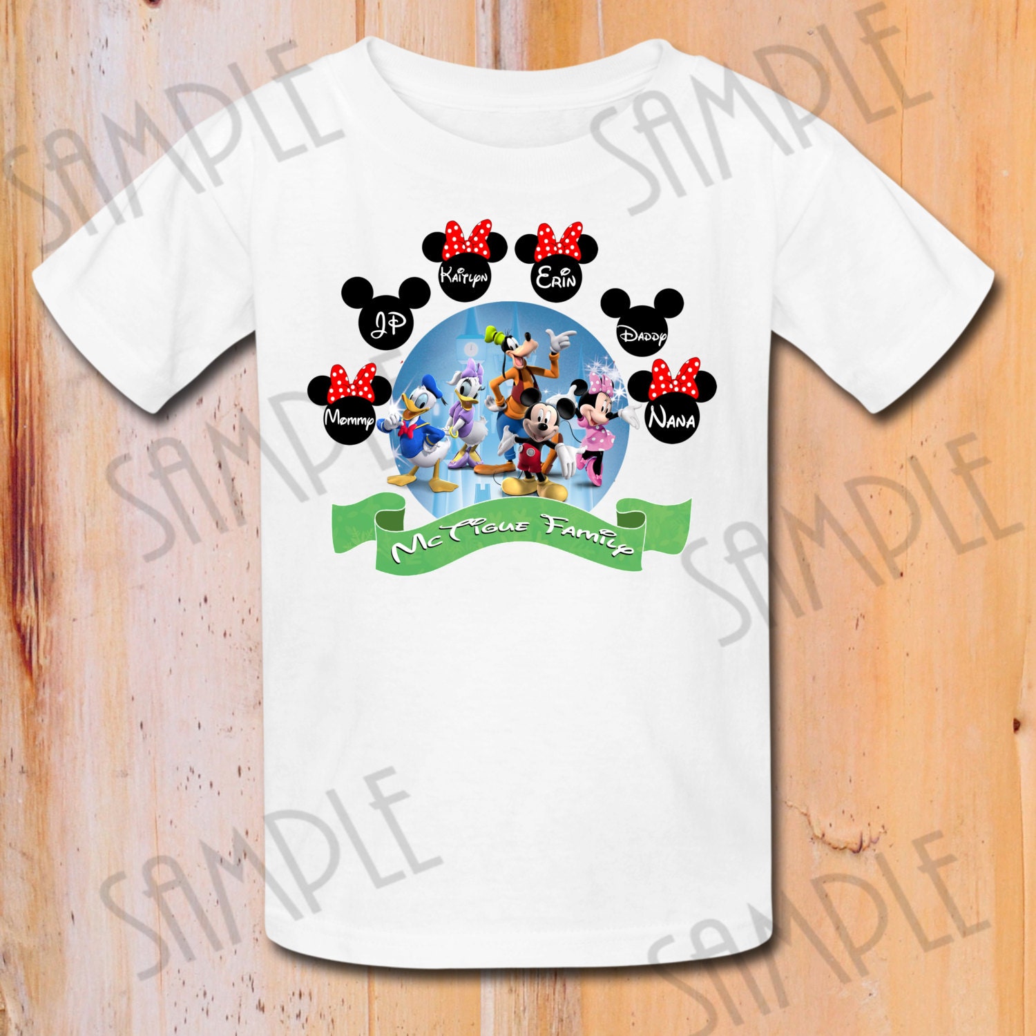Disney Family Vacation t shirts Iron On Transfer Printable