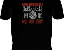 Popular items for volleyball mom shirt on Etsy
