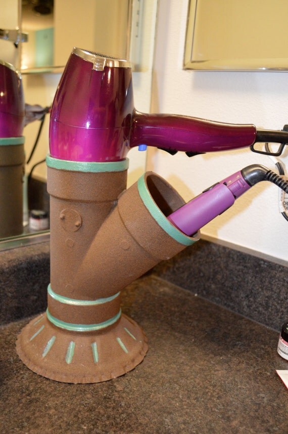 Items similar to Hair Dyer and Accessory Holder on Etsy