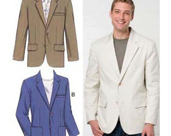 Sewing Pattern - Mens Pattern, Blazer Pattern, Kwik Sew #K3485