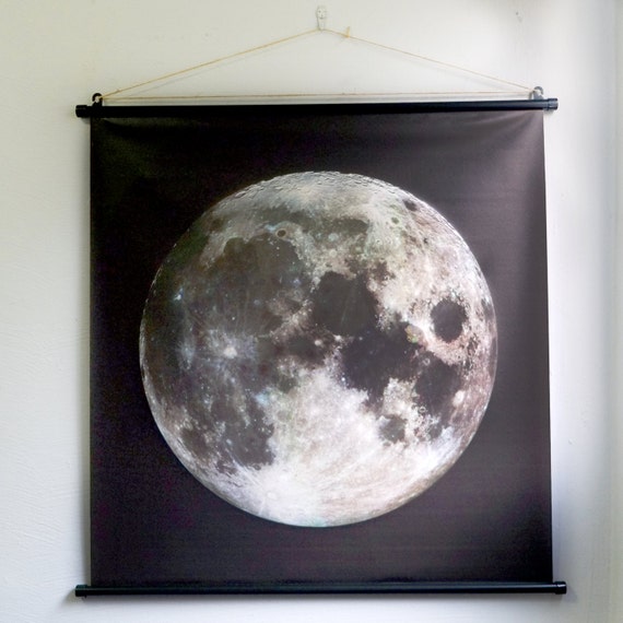 The Full Moon Giant Poster Lunar Moon Wall Art Decor