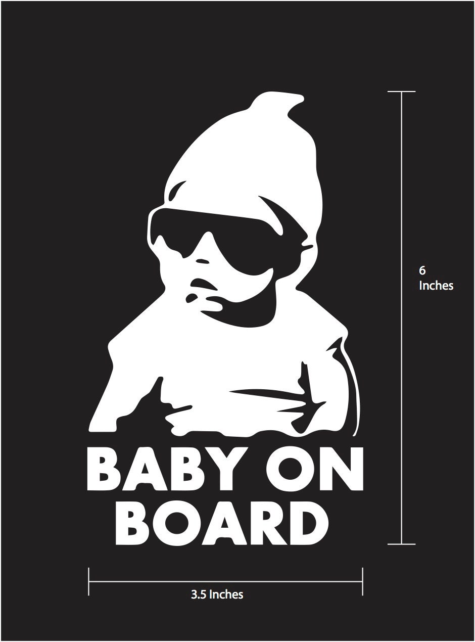 Download Hangover Baby on Board Vinyl Decal Baby Carlos
