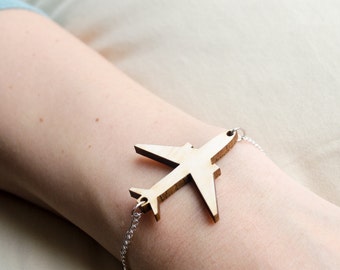 Items similar to Sterling Silver Bracelet with Two Jets and Ruby ...