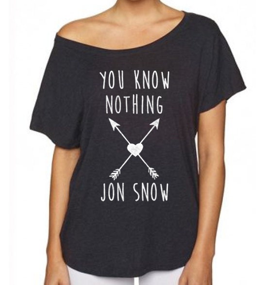 jon snow shirt