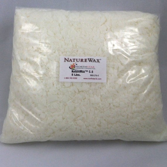 5 lbs. NatureWax C3 FREE Shipping 100 Natural Soy Wax