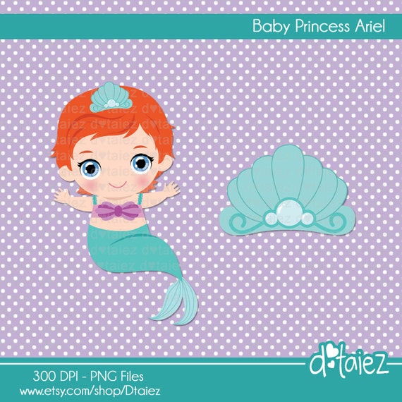 baby mermaid clipart - photo #49