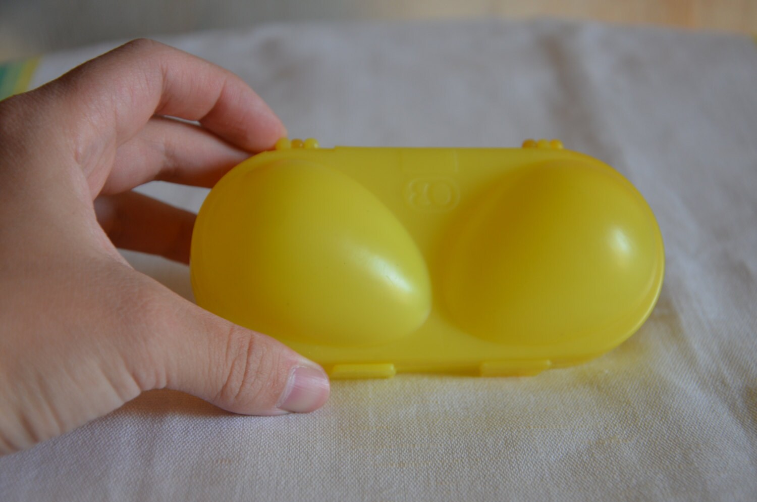 Vintage Plastic Egg Basket, Eggs Storage Box, Container Eggs Holder