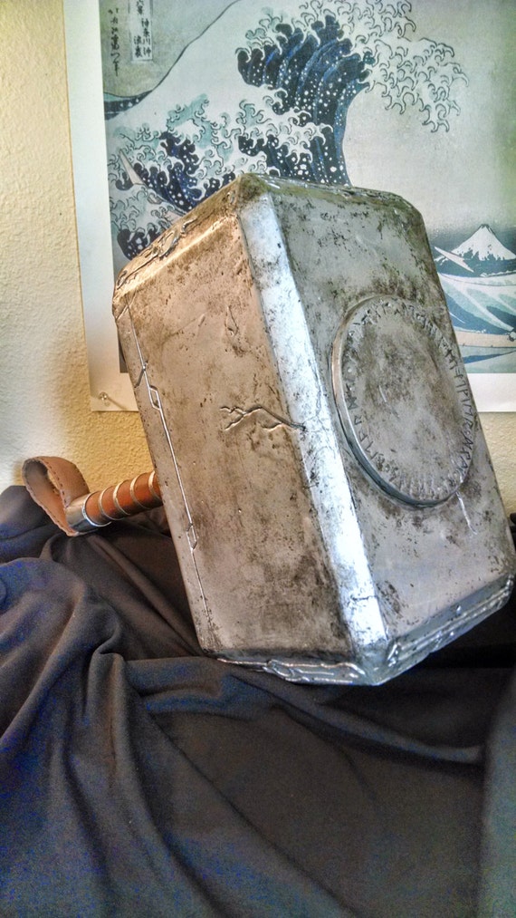 Items similar to Thor's Hammer (Mjolnir) with Inscription on Etsy