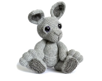 Kangaroo Amigurumi Crochet Pattern PDF Instant Download - Evie