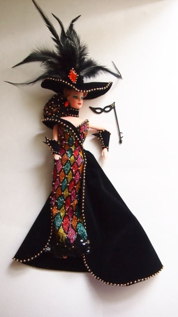 Vintage Barbie Doll Vintage Bob Mackie Barbie Masquerade Ball