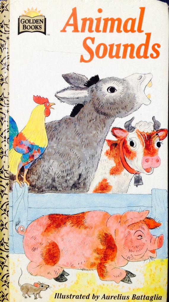 Animal Sounds Golden Board Book