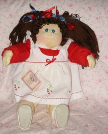 Sweet 1985 Original Cabbage Patch Little People Doll Soft Sculpture ...