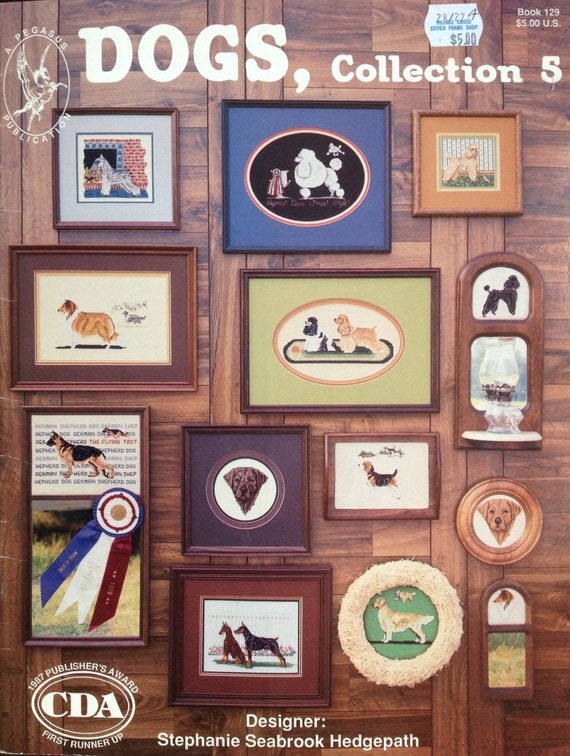 Dogs Counted Cross Stitch Designs Collection 5