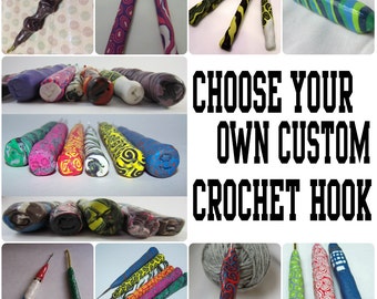 Choose Your Own Custom Crochet Hook