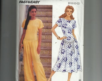 Butterick Misses' /Misses' Petite Dress and Jumpsuit Pattern 3914